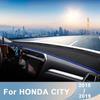 Для Honda City Grace 2015-2017 2018, коврики для приборной панели автомобиля, избегайте света, коврик для инструментов, платформа, настольные ковры, аксессуары