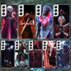 Игровой D-Devil May Cry 5 Мягкий чехол для телефона для Samsung Galaxy S24 S25 S23 S22 Ultra S21 Plus S20 FE S10 + S10E S25Ultra Узор Capa