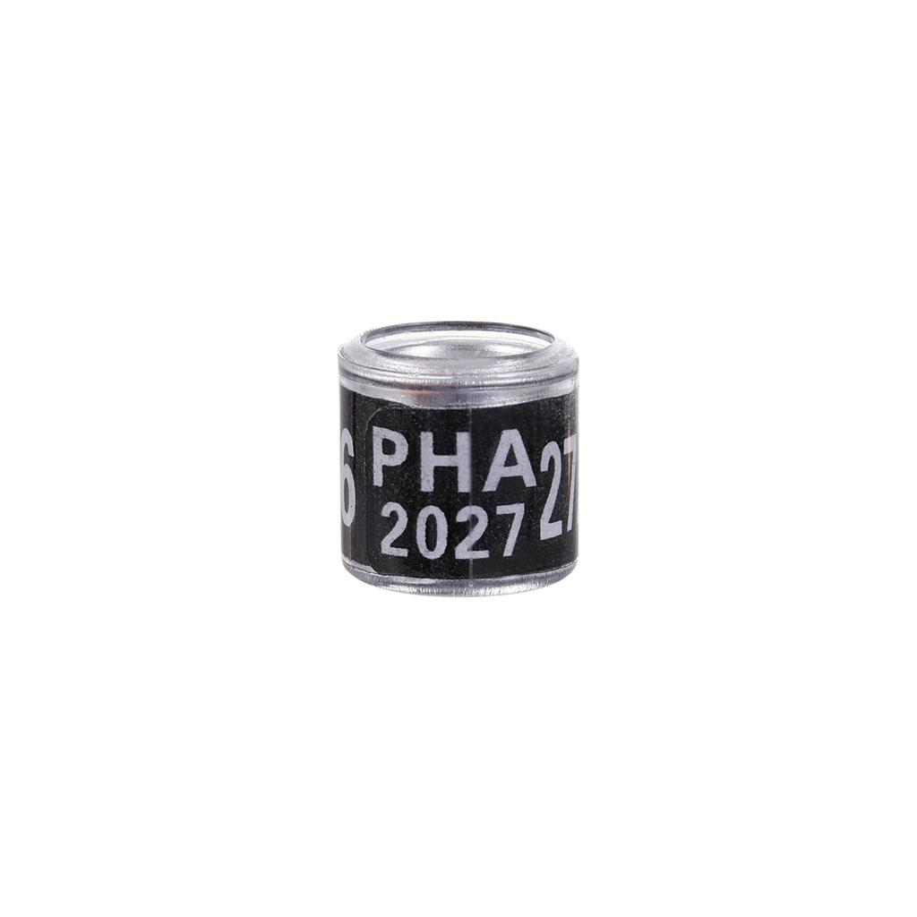 PHA 2026/2027 Кольцо для ног голубя Внутренний диаметр 8 мм с номером Алюминиево-пластиковое кольцо для ног птицы Разноцветные аксессуары для птиц 50 шт.