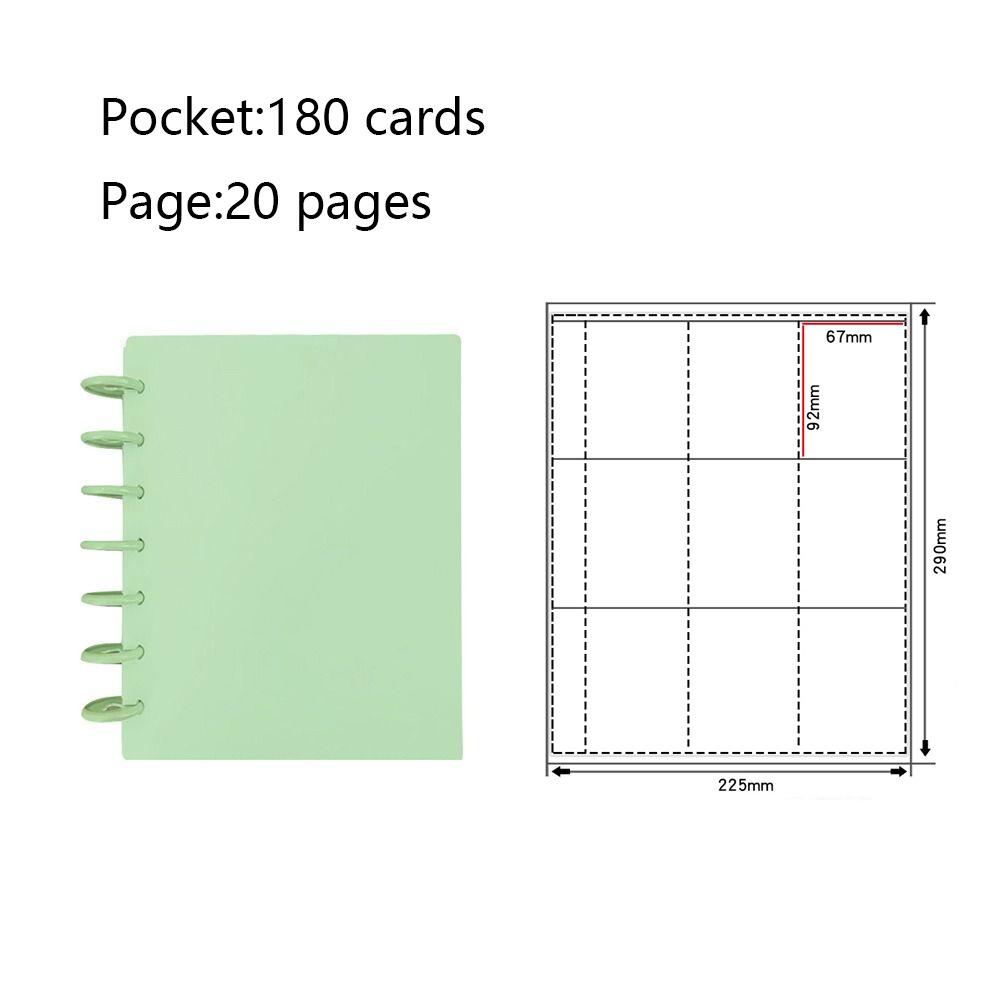 Multi-pockets Photo Album Kpop Loose-leaf Binder New Idol Cards Collect Book  Star Chaser