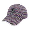 WONDER VISITOR Logo Stripe Ball-cap [Grey]
