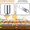Автоматическая открывалка для пивных бутылок, Открывалка для бутылок, нажми вниз и открой, Открывалка для стеклянных бутылок с газировкой, Не повреждает крышку бутылки с магнитом