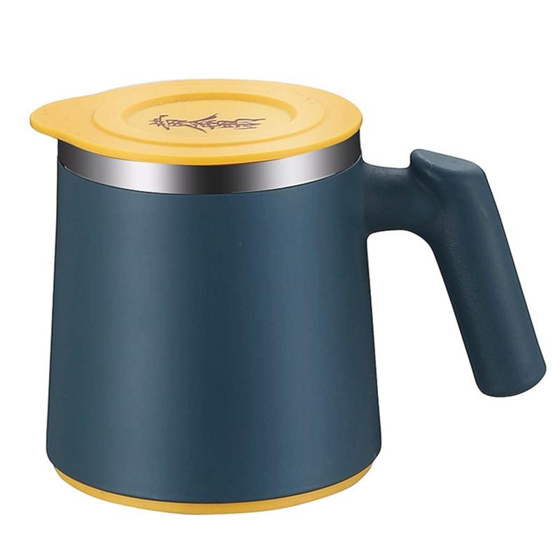 Кружка из нержавеющей стали 304, высококачественная кружка для кофе, переносная офисная термоизолированная кружка для воды для студентов