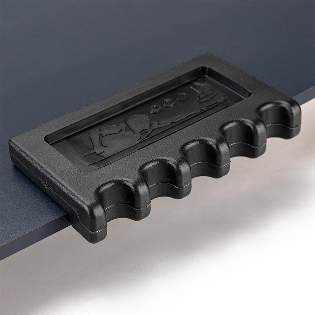 4/5 Slots Pool Cue Holder Billiard Stick Rack Portable Nonslip Against Table Cue Stick Claw Rack Pool Cue Accessories