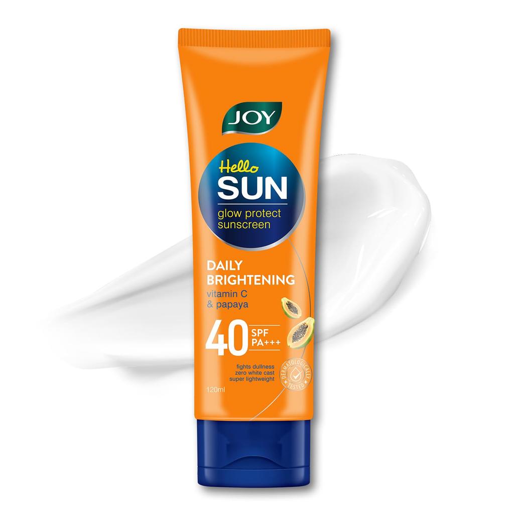 Joy Солнцезащитный крем Anti Tan SPF 40 для лица и тела с 97% защитой от солнца и предотвращением потемнения кожи (120мл) | Протестировано INVIVO | Легкий, Водостойкий