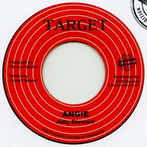7inch Record JOLLY STEWART Angie TRSTG1 TargetTop Rank 2017 Europe Reggae Ska Dub Used