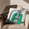 Green dinosaur Brachio Cushion Cover Suitable For Sofa Car Bedroom Office Cushions Decorative Pillow Case