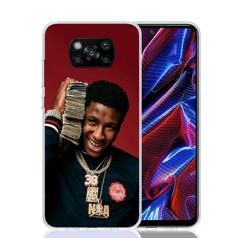 YoungBoy Never Broke Again Case Phone Cover for Xiaomi Poco X3 Nfc X5 X6 X7 X4 Gt F7 Ultra F6 F5 Pro F4 F3 M5S M5 M4 M3 5G Trend