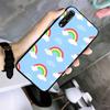 Красивый радужный чехол для телефона Huawei G7 G8 P7 P8 P9 P10 P20 P30 Lite Mini Pro P Smart Plus Cove Fundas