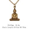 Подарки на день рождения Аксессуары для браслета Золотой цвет Талисман Амулет 45см или 70см Длинная цепочка Ожерелье Дешевые вещи Колье-чокер
