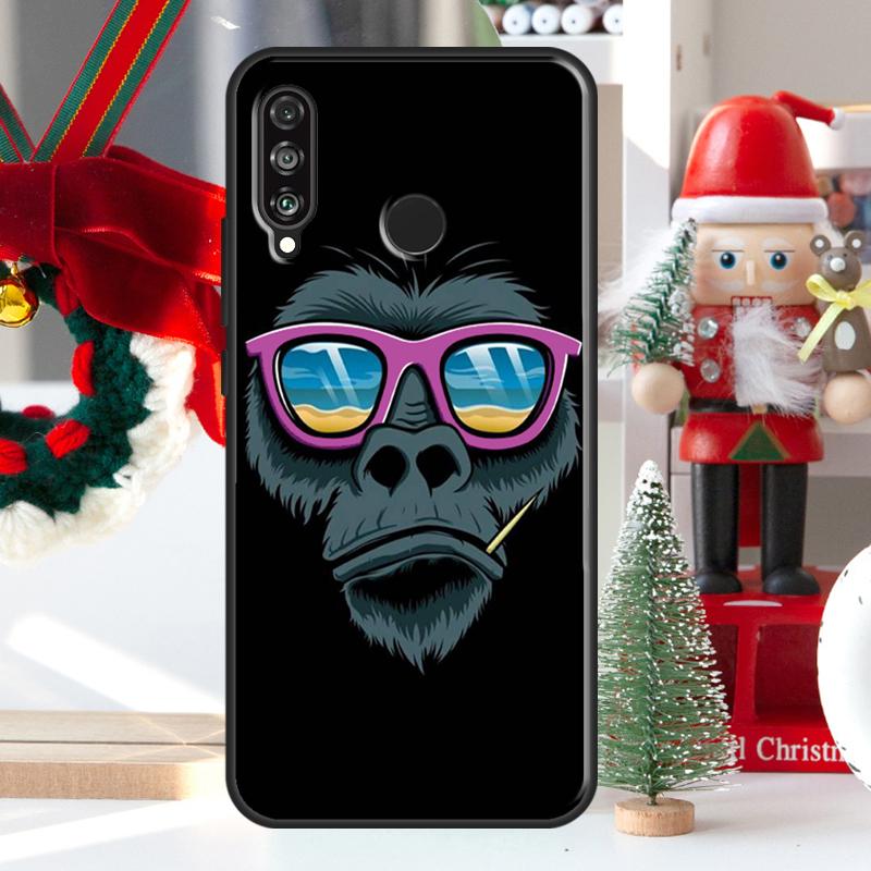 Cartoon Monkey For Huawei Nova 7i 8i 11i 12i 12s Y73 Y70 Y90 Y60 Y72 Y61 Y91 9 10 SE P30 Pro P40 Lite Case