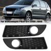 Накладка на противотуманную фару для VW Volkswagen POLO-GTI 2006-2009 MK4 9N3 Рамка решетки противотуманной фары Колпачок переднего бампера Автоаксессуары Черный