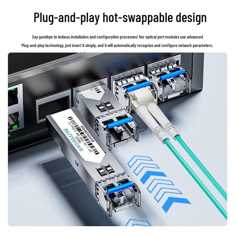 SAMZHE SMQ40S Gigabit Single-Mode Dual-Fiber SFP Optical Module