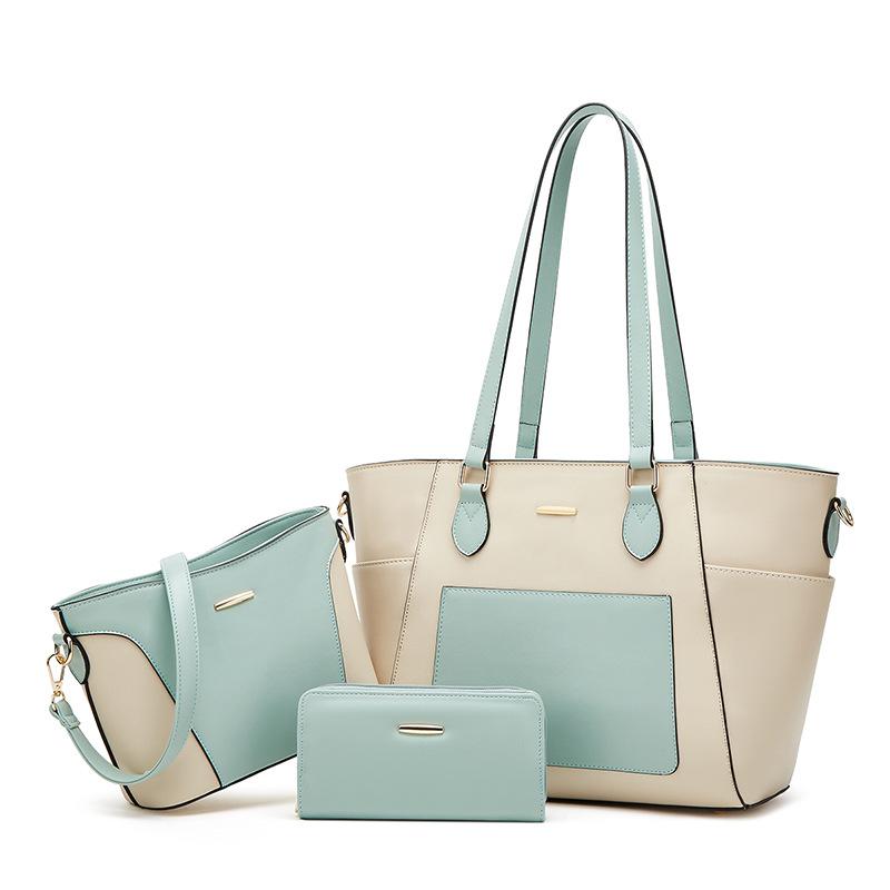 3-Piece Tote Bag Set for Women 2026 New Shoulder Crossbody Handbag Casual