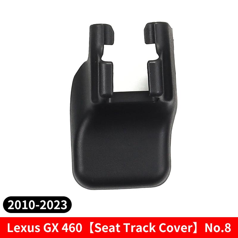 For 2010- Lexus GX 460 Seat track Protective cove interio upgrade Seat Slide Cover Replace Accessories Car Tools Tuning