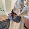 Холщовая сумка женская большой вместимости 2025 новая осень и зима универсальная повседневная на плечо сумка-мессенджер премиальная сумка-тоут для поездок на работу
