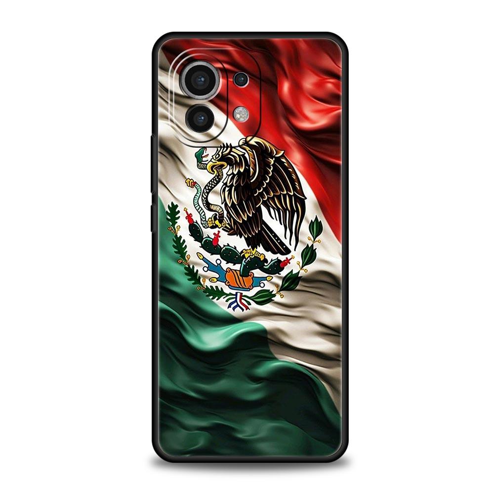 Чехол для телефона для Xiaomi Mi 15 14 14T 13T 12T Pro 12 13 11 Lite 5G 11T X6 X5 Pro Мягкий ТПУ чехол Паспорт Мексики