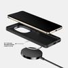 ABEEL For Honor Power 5G Magnetic Case Printed PC TPU Aluminum Alloy Leather Phone Cover