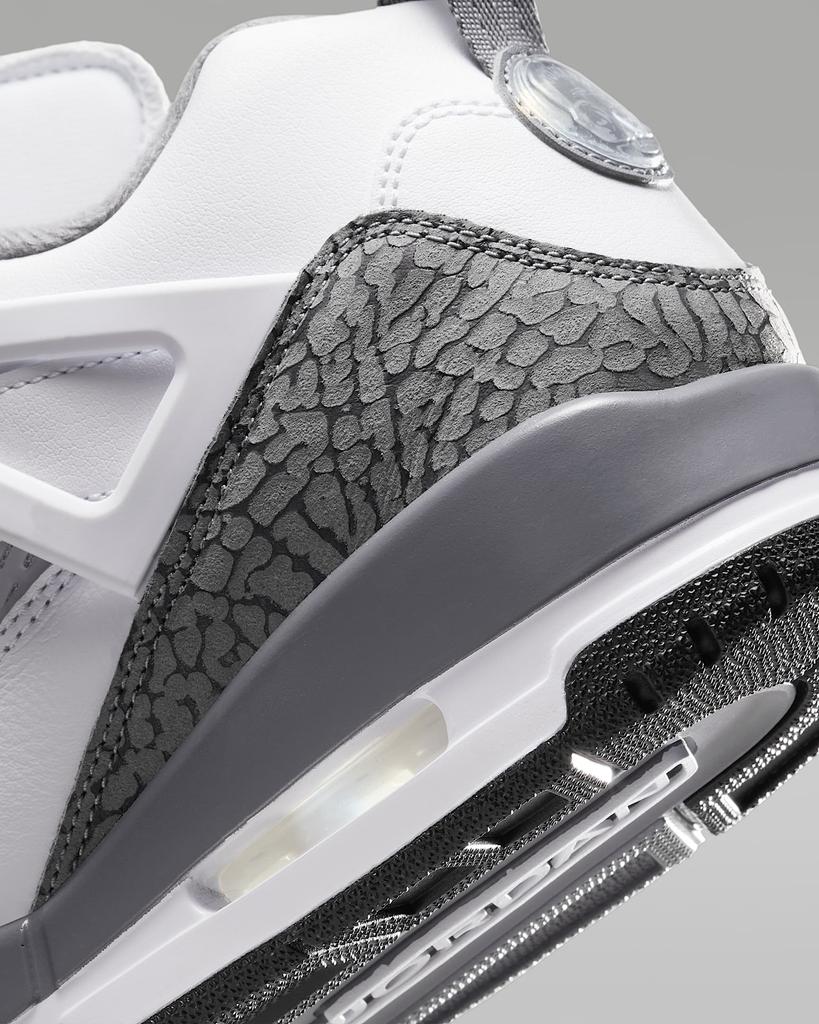 FQ1759-102 Nike Jordan Spizike Low Белый Антрацит Волк Серый Прохладный Серый (Мужской)