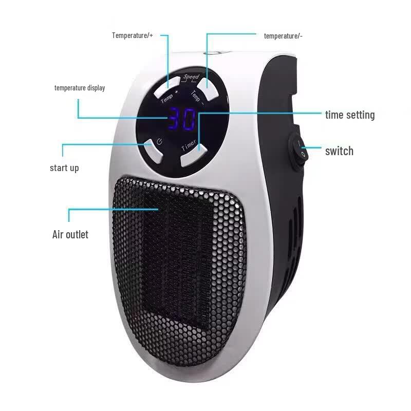 LISM Fast Heating Vertical Fan Heater