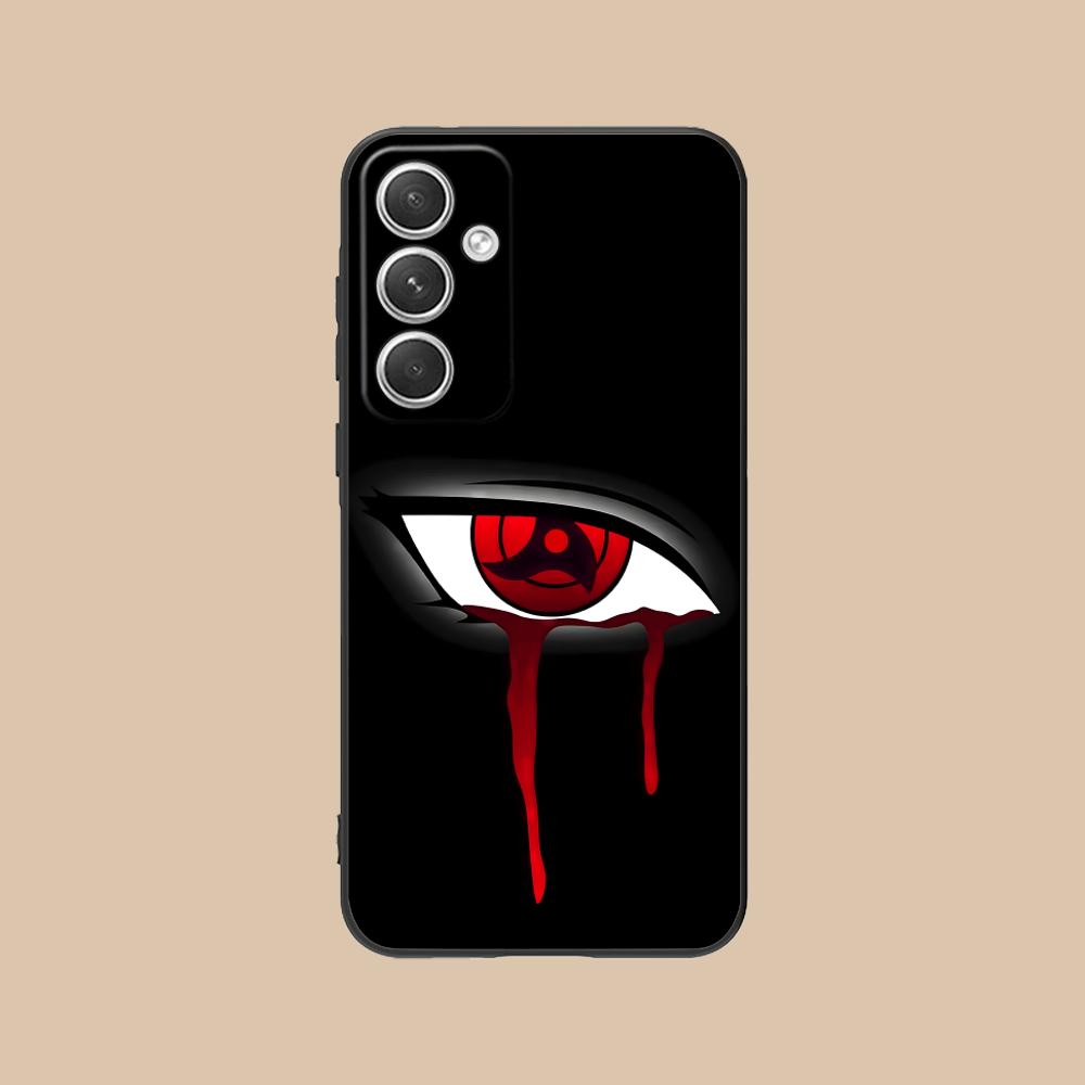 Чехол для телефона с аниме-глазами для Samsung Galaxy S26 S25 S24 S23 S22 S21 S20 Note20 Plus FE Ultra Мягкий ТПУ Ударопрочный Чехол