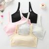 Girls' Developmental Puberty Tank Top: Elementary To High School Student Underwear, Inner Wear, Wrap Chest Bra