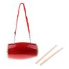 High-Grade Cowhide Traditional Waist Drum Wooden Chinese Folk Dance Percussion Toy  For Party Games