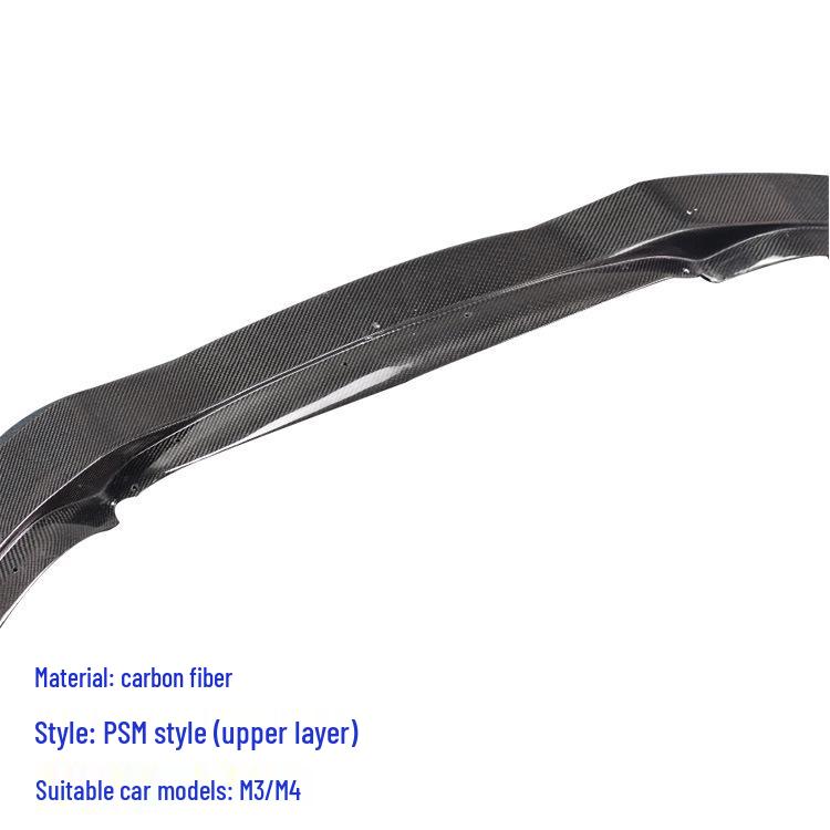 PSM Style Carbon Fiber Front Lip Spoiler for BMW M4