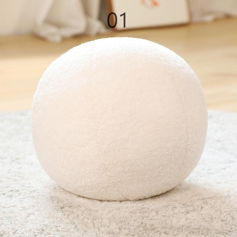 Nordic Style Spherical Pillow Stuffed Decoration Plush Sofa Bay Window Decoration Throw Pillow Soft Photography Prop New