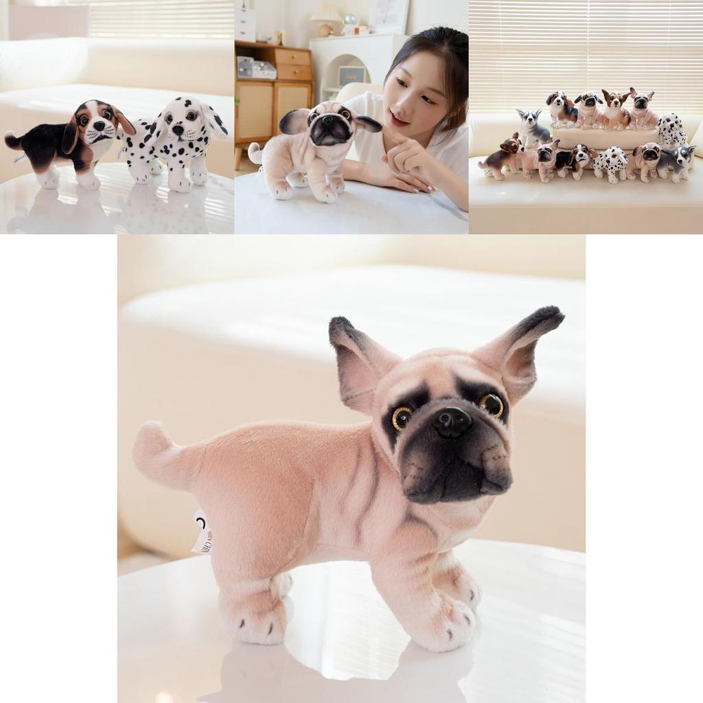 Очаровательная плюшевая игрушка-собака Милый чихуахуа и хаски мягкая набивная игрушка с мягким мехом