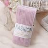 Yarn Knitted Footed Tights Woolen Winter Stretch Stockings Fashion Pantyhose  Women