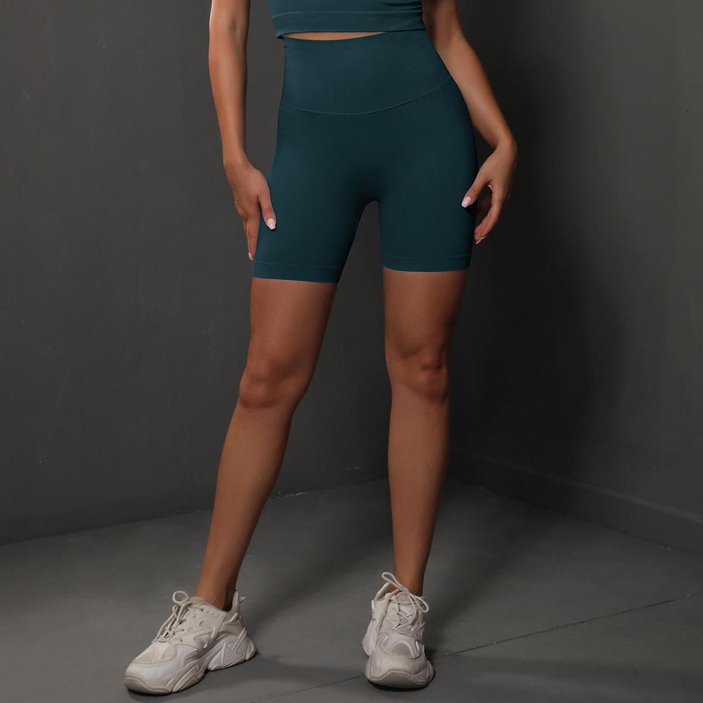Летние шорты для йоги, стройнящие фигуру: Подтягивающие бедра, эластичные и идеально подходящие для бега