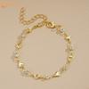 Elegant  Bracelet for Women Heart Gold Chain Bracelets Accessories Jewelry