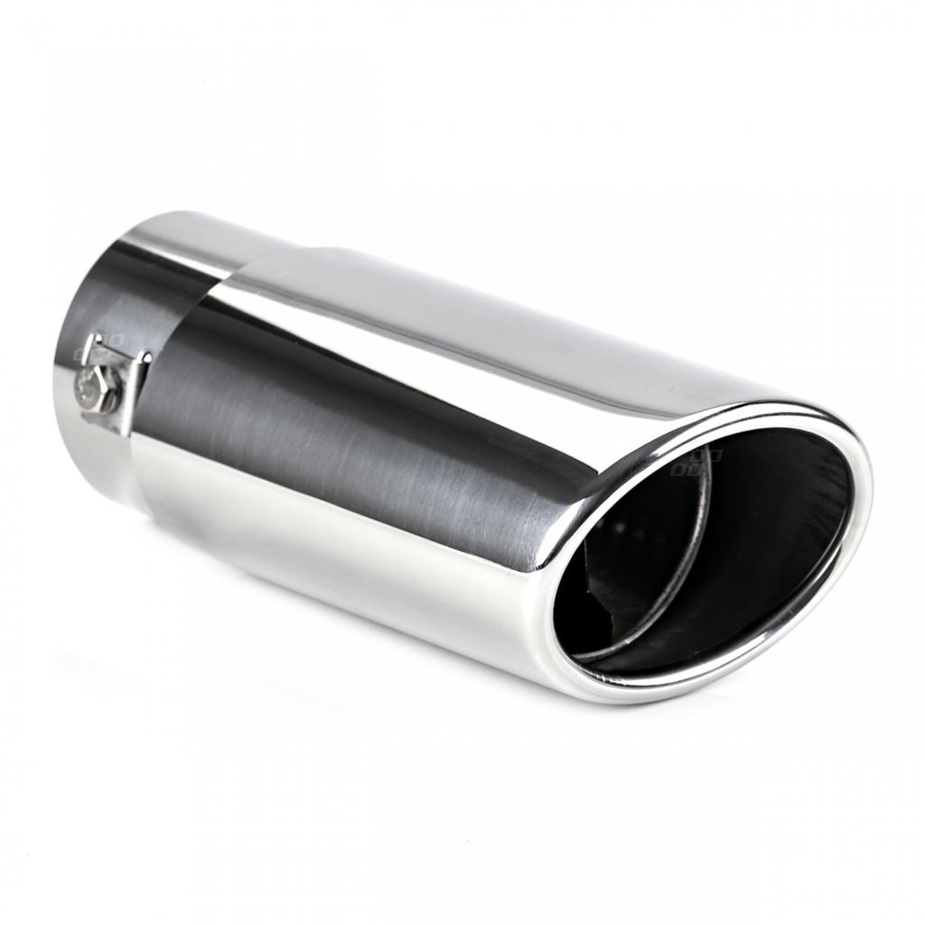 Exhaust Muffler Tip Stainless Steel Mt 020 Chrome Amio-02349