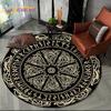 Viking Valknut Yggdrasil Tree of Life круглый ковер, ковер для гостиной, спальни, дивана, декор игровой комнаты, нескользящий напольный коврик
