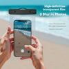 Transparent Waterproof Phone Pouch Eco-friendly Large Size Touch Sensitive Swimming Diving Underwater Case 5