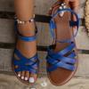 Women Summer Flat Roman Beach Sandals Beach Fashion Shoes