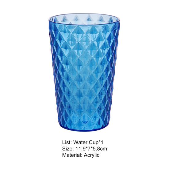 400 мл кофейная чашка, большая емкость, небьющиеся акриловые небьющиеся стаканы для безалкогольных напитков