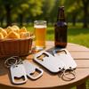 Simple Bottle Opener Keychain Stainless Steel Portable Bottle Opener  Daily Carry
