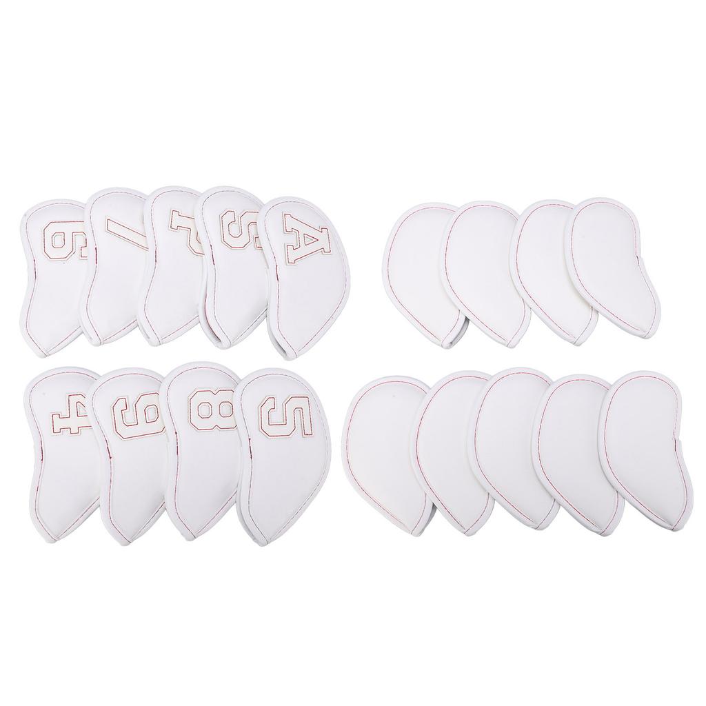 9шт. чехлы для головок клюшек для гольфа, водонепроницаемые солнцезащитные чехлы для клюшек для гольфа, большие защитные цифры