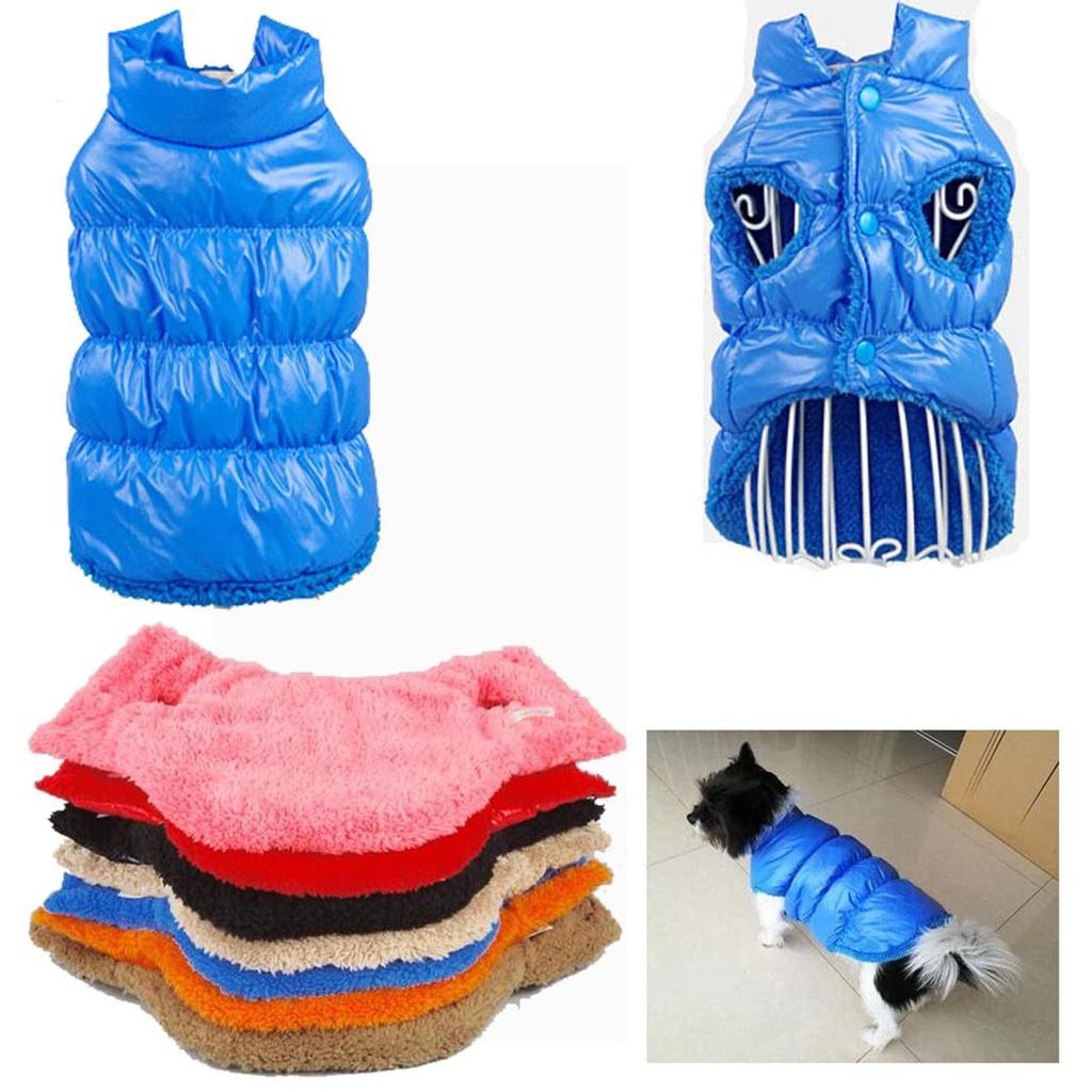 И Зимнее Пальто для Питомцев, Цветное, Пуховик, Жилет, Утепленная Одежда для Питомцев