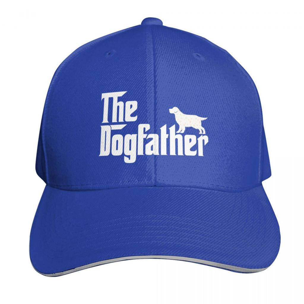 The DogFather Dog Lover Gift Ideas Best Gifts For Dog Owner Father Gift The Dogfather Baseball Cap tea Hat Unisexs Hats Womens