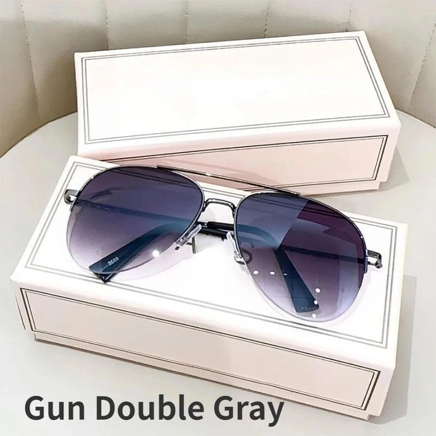 2024 модные мужские новые крутые солнцезащитные очки персонализированные женские солнцезащитные очки для вождения и езды на велосипеде солнцезащитные очки-пилоты