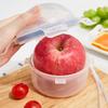 Small Fruit Vegetable Storage Container Microwave Safe Plastic Onion Storage Container with Lid for Onion Tomato Lemon