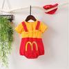 Baby Fries Romper Overalls