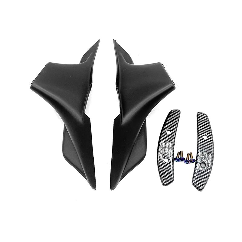 New CBR650R Motorcycle Front Light Cowl Side Winglet Wind Fin Spoiler Trim Cover Fit For Honda CBR 650R 2019 2020 2021 2022 2023