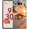 Морской пейзаж Волна Пляж Чехол для телефона для Google Pixel 10A 10 9 8 7 6 Pro XL 9A 8A 6A 7A 5G Мягкий ударопрочный ТПУ Черный чехол