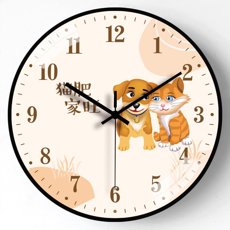 12-дюймовые 30 см Все как надо Домашняя гостиная Бесшумные настенные часы Простые креативные часы для спальни