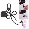 Lovely Heart Bowknot Bag Charm Pendant Keychain Bag Accessories for Backpack Purse Handbag Decors Aesthetic Keychain