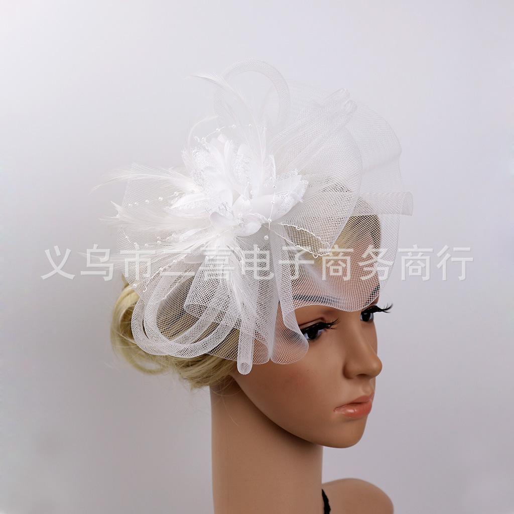 New fashion boutique party top hat, party banquet ball hairpin top hat, boutique headgear